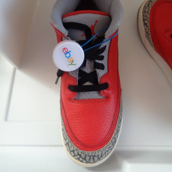 NIKE AIR JORDAN 3 RETRO SE SIZE 3Y - AUTHENTICATED - Picture 8 of 8